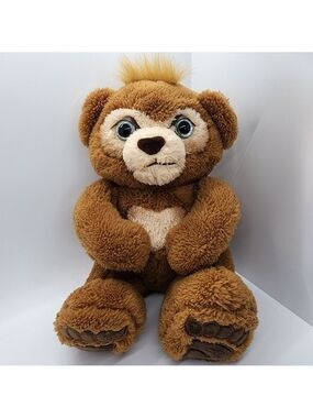 Baby Benson brown bear plush stuffed animal big feet *see details*